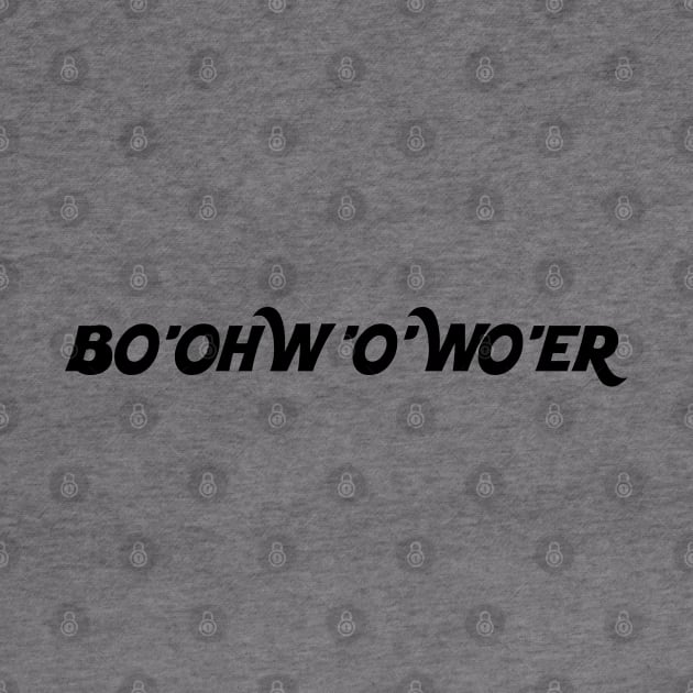 British Slang Saying bo’oh’o’wo’er - Bottle of Water by Mochabonk